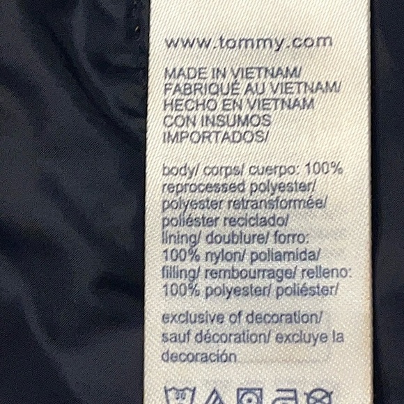 Tommy Hilfiger Water Resistant Quilted Puffer Jacket 
Youth XL - Picture 8 of 8